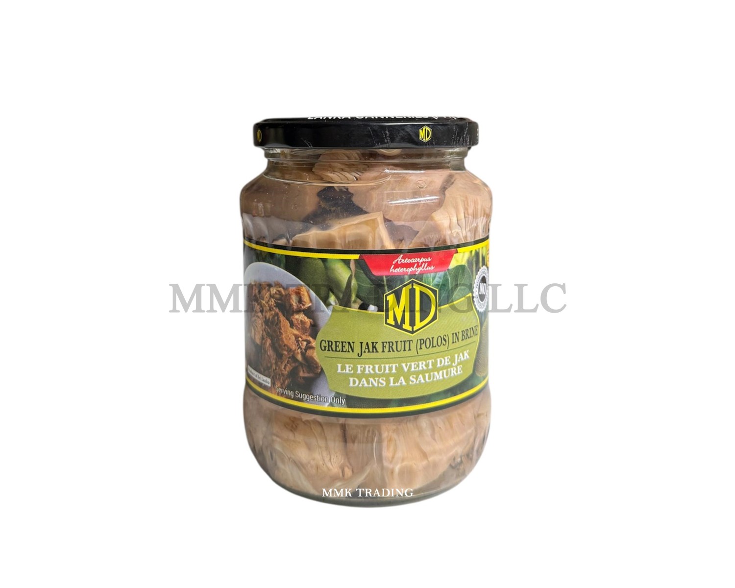 MD Green Jak Fruit in (Polos) Brine 560g